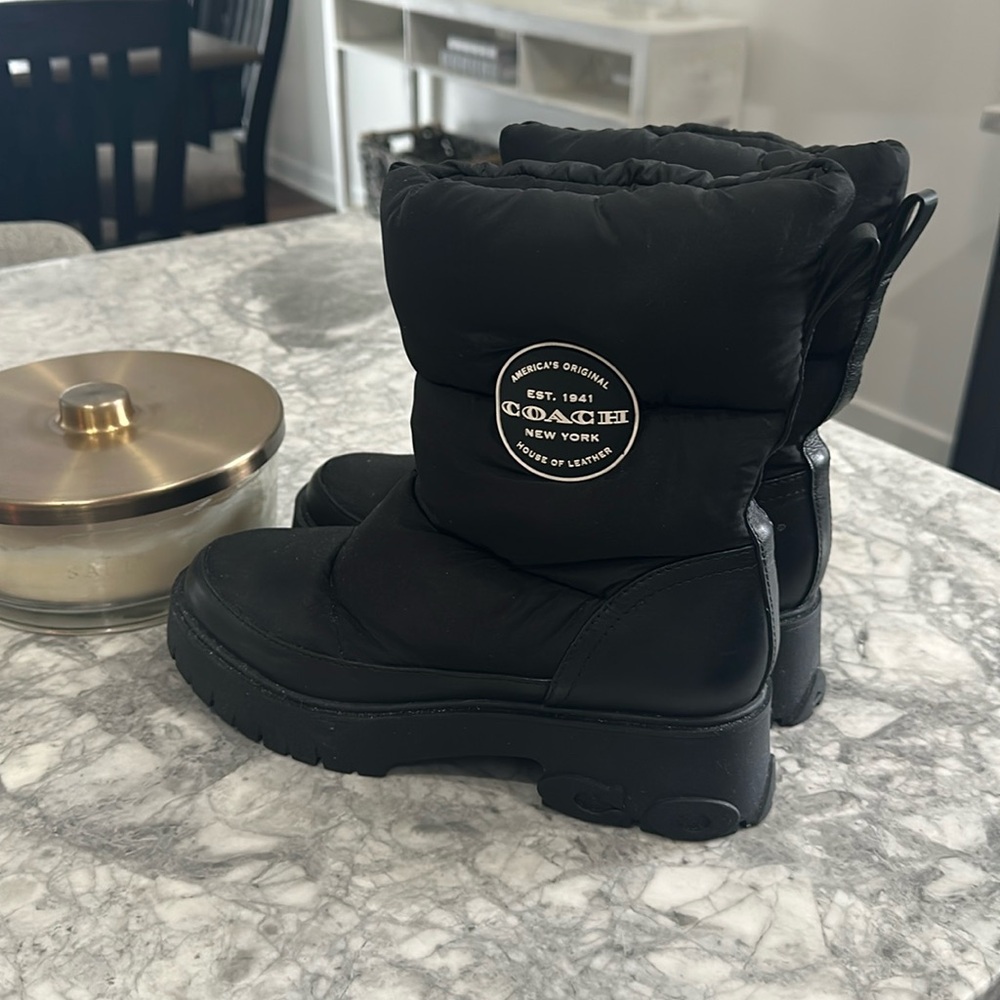 Coach winter boots